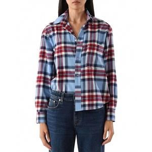 NEW CISSA daily flannela shirt in blue & red